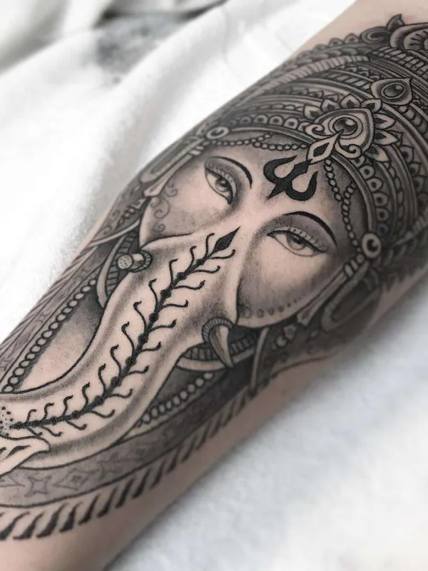 black and grey black and grey tatouage sur forearm #22175 | Artiste tatoueur Jondix