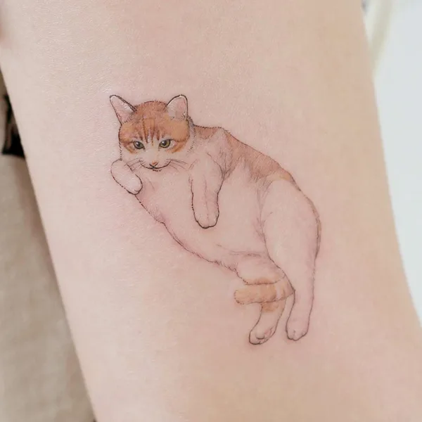 Авторская tattoo by Doy in Seoul