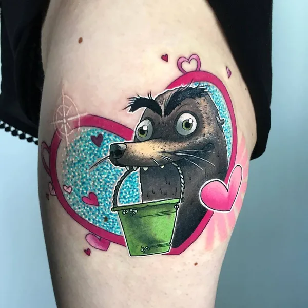 Author's Style tattoo by Brent Goudie in Worthing