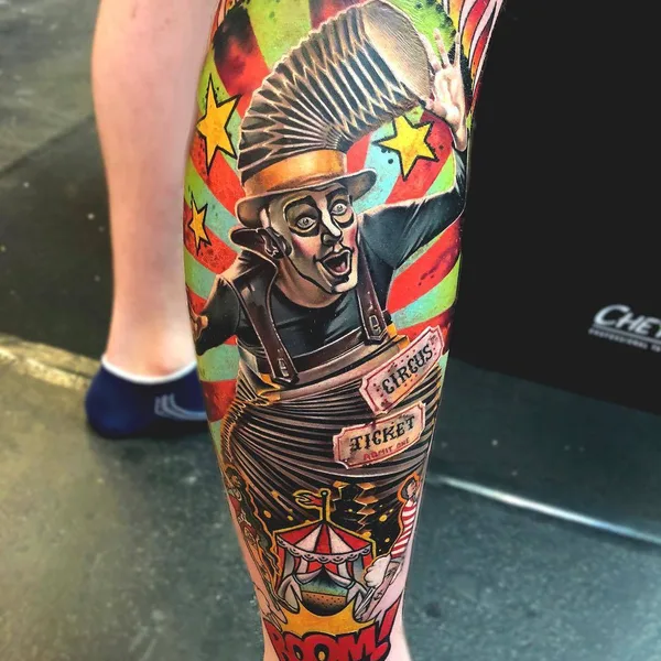 Авторская tattoo by Анжелика Карташева in Ростов-на-Дону