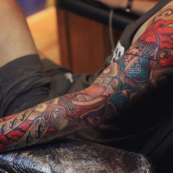 Traditional tattoo by Yideer