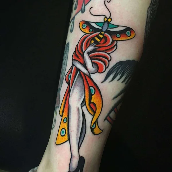 Old School tattoo by Britney Goodman