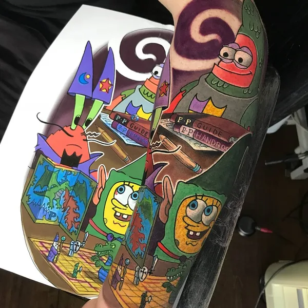 Author's Style tattoo by Brent Goudie in Worthing