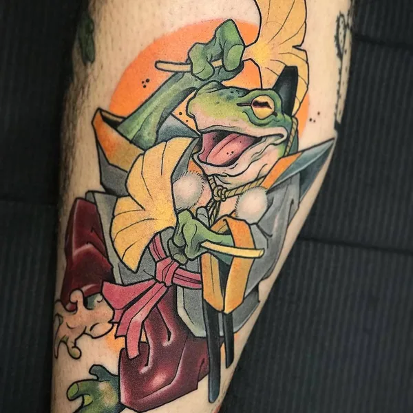 Авторская tattoo by Guindero