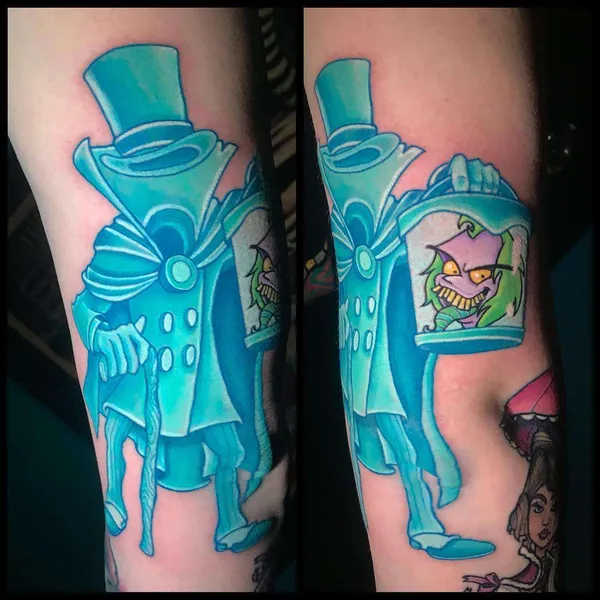 Авторская tattoo by Jon Leighton