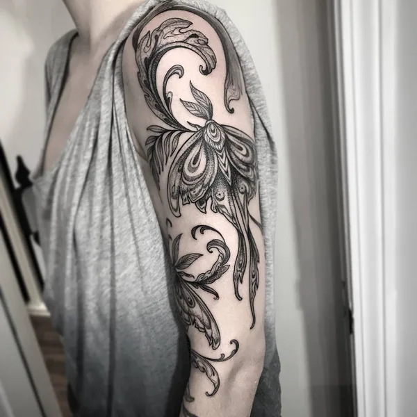 Author's Style tattoo by Nomi Chi in Vancouver