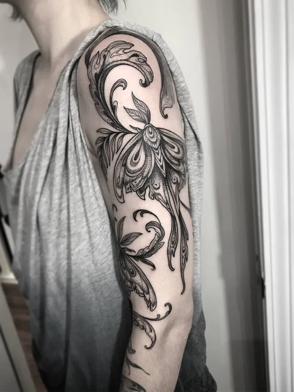 Author's Style tattoo by Nomi Chi in Vancouver