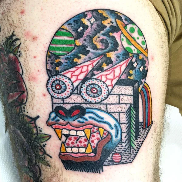 Author's Style tattoo by Mario Teide in London