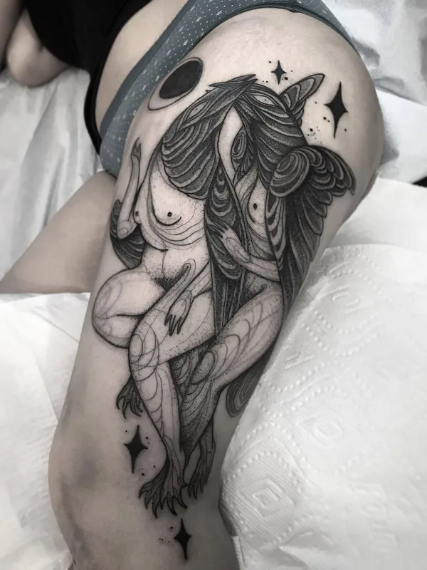 Author's Style tattoo by Nomi Chi in Vancouver