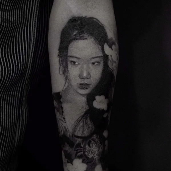 Dotwork tattoo by Cold Gray