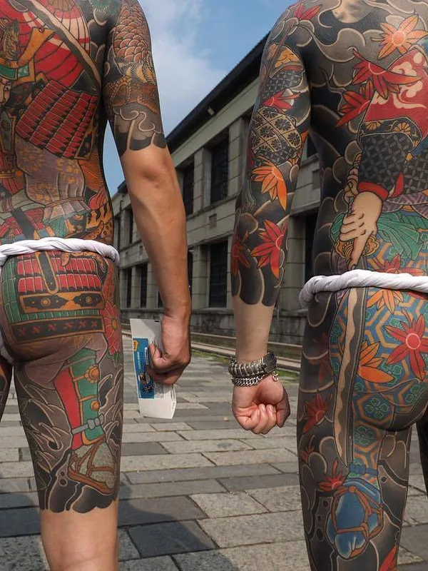 male color japanese tatouage sur full back #22793 | Artiste tatoueur Diao Zuo