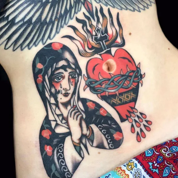 Old School tattoo by Chingy Fringe