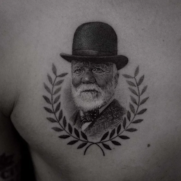 Dotwork tattoo by Cold Gray