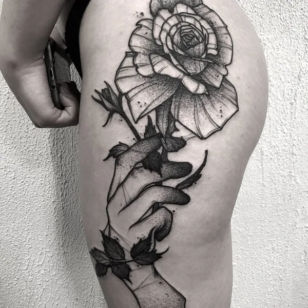 Авторская tattoo by Kévin Plane in Aix-en-Provence