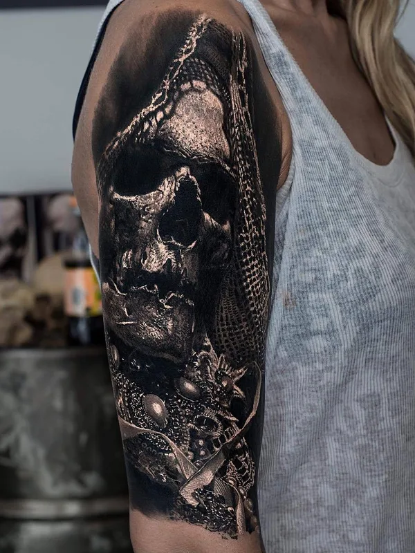 Realism tattoo by Sandry Riffard in Le Puy-en-Velay