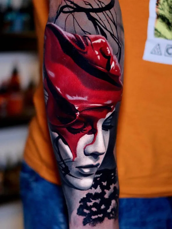 Author's Style tattoo by Volkan Demirci in London