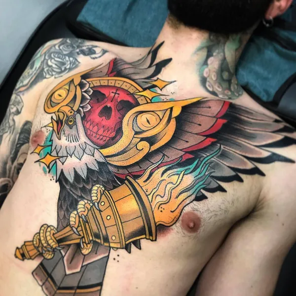 Авторская tattoo by Guindero