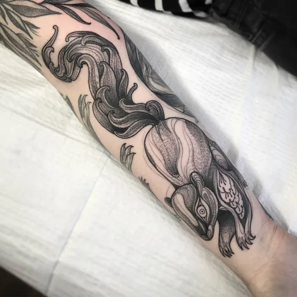 Author's Style tattoo by Nomi Chi in Vancouver