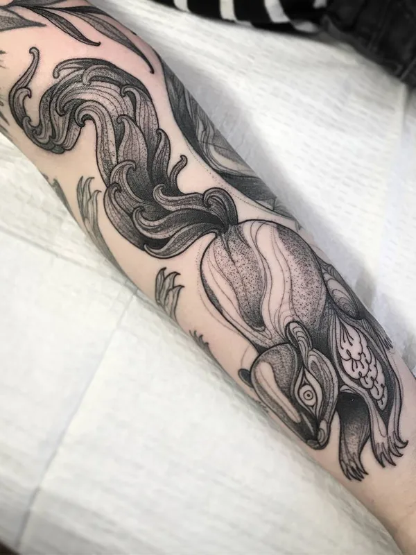 Author's Style tattoo by Nomi Chi in Vancouver