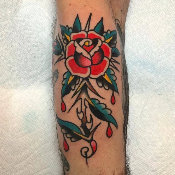Old School tattoo by Akira Latanzio
