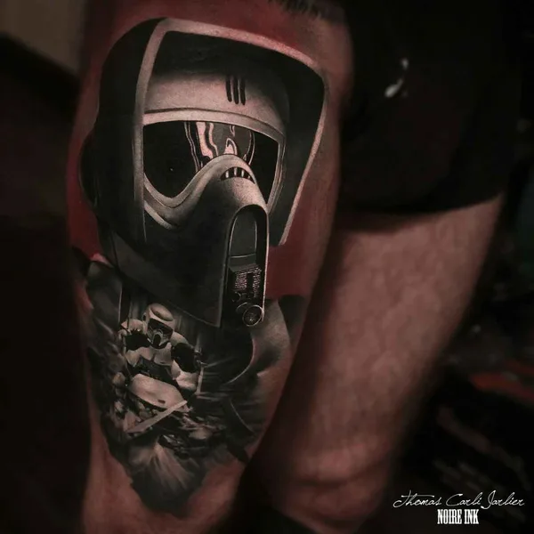 Author's Style tattoo by Thomas Carli jarlier