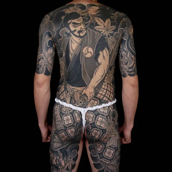 Ориентал tattoo by Diao Zuo