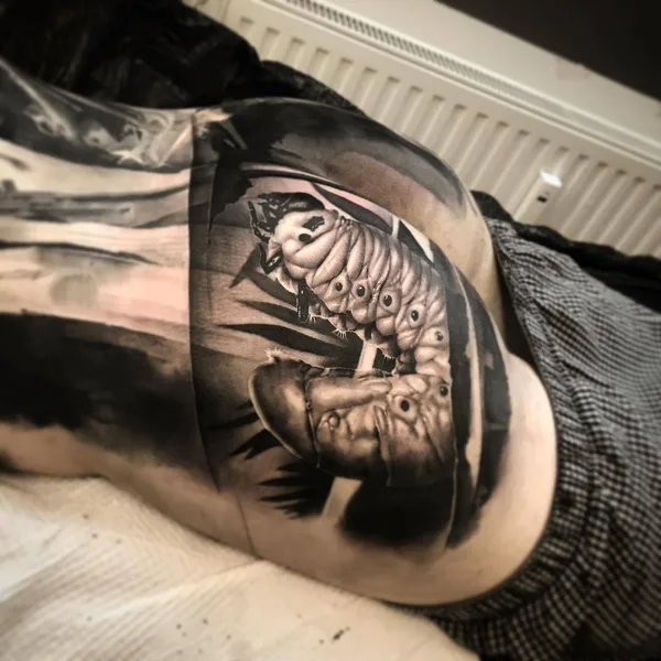 Хоррор tattoo by Neon Judas