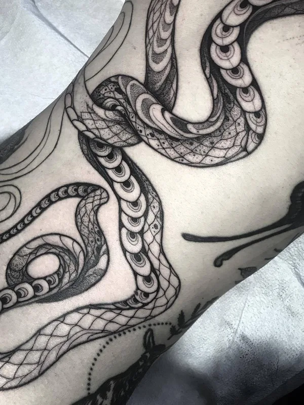 Author's Style tattoo by Nomi Chi in Vancouver