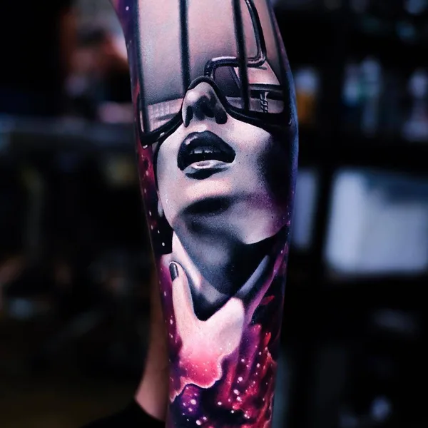 Author's Style tattoo by Volkan Demirci in London