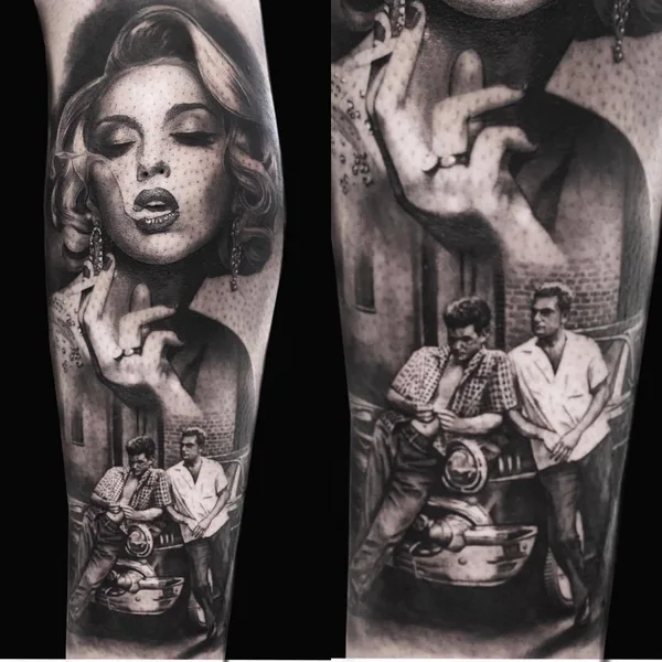 Реализм tattoo by Matteo Pasqualin