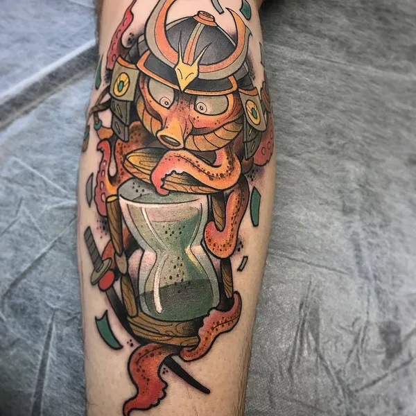 Авторская tattoo by Guindero