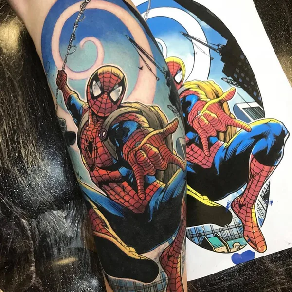 Author's Style tattoo by Brent Goudie in Worthing