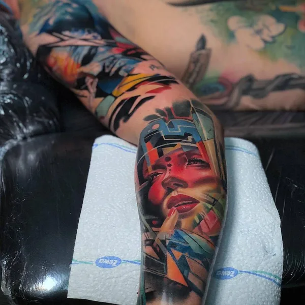 Author's Style tattoo by Igor Mitrenga in Praha