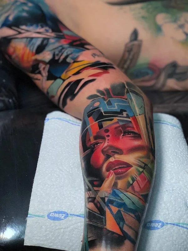 Author's Style tattoo by Igor Mitrenga in Praha
