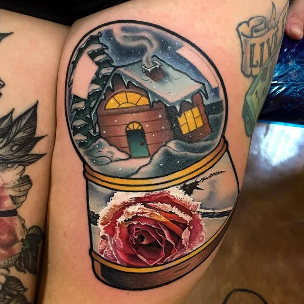 Author's Style tattoo by John Yogi Barrett