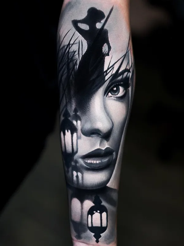 Author's Style tattoo by Volkan Demirci in London