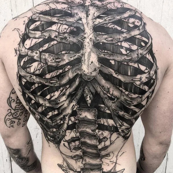 Авторская tattoo by Kévin Plane in Aix-en-Provence
