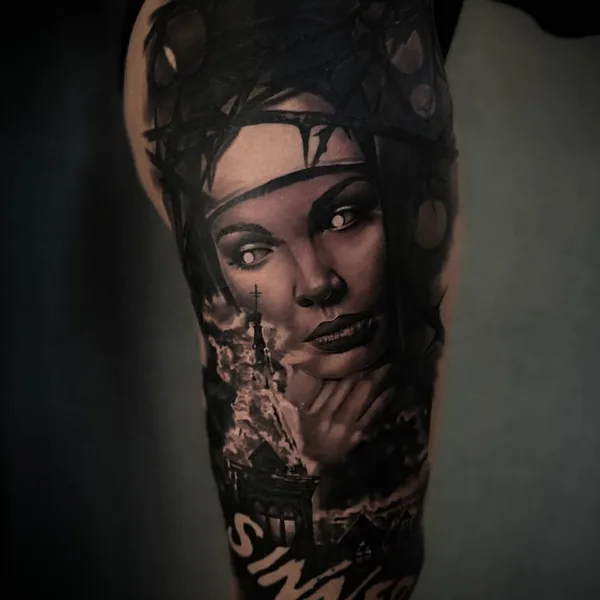 Author's Style tattoo by Nick Imms