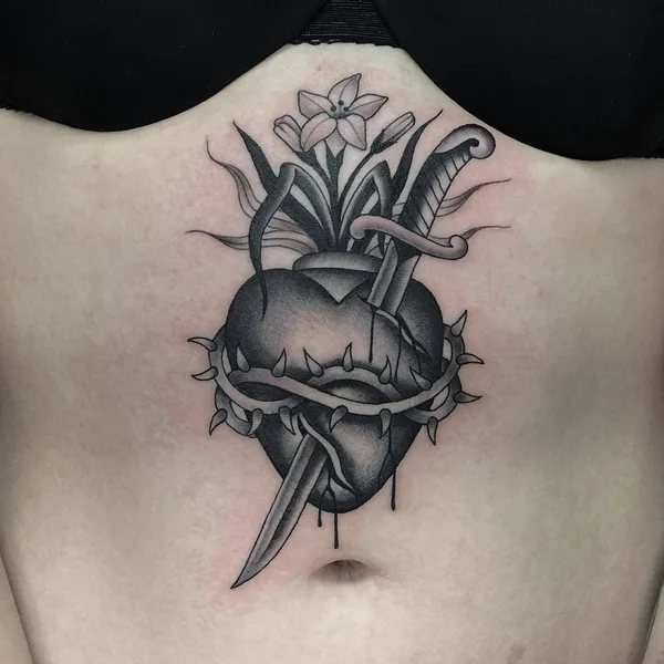 Old School tattoo by Javier Betancourt