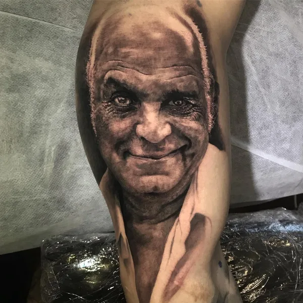 Author's Style tattoo by Chris Mata'afa