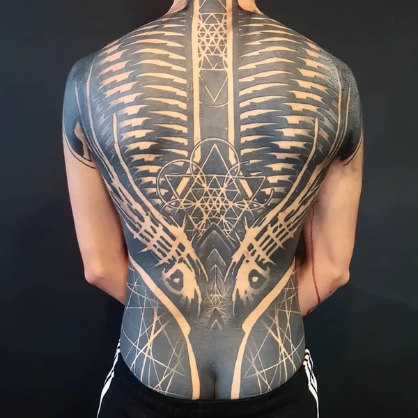 Author's Style tattoo by Yonah Krank in Gent