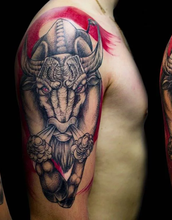 male color realism татуировка на full sleeve #22750 | Тату мастер Andrey Shishebarov