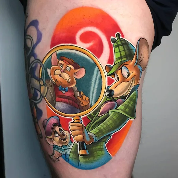 Author's Style tattoo by Brent Goudie in Worthing