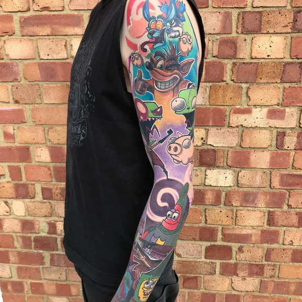 Author's Style tattoo by Brent Goudie in Worthing