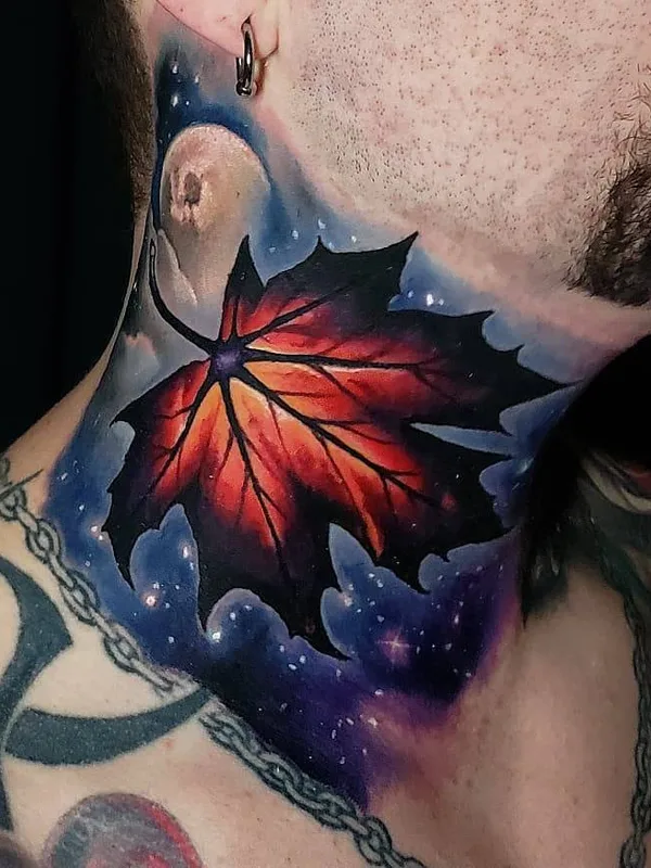 male color realism tatouage sur neck #25597 | Artiste tatoueur Tyler Malek