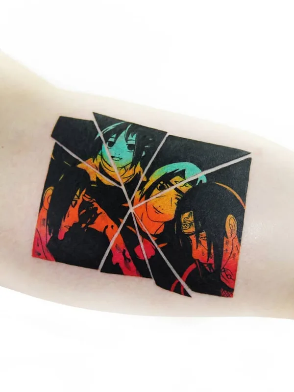 color anime tattoo auf forearm #25810 | Tätowierer Polyc SJ / 상진