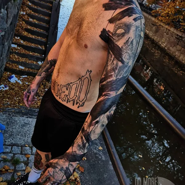 Авторская tattoo by 3KREUZE in Uppsala
