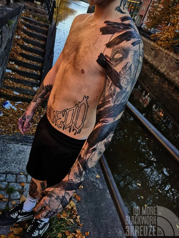 Author's Style tattoo by 3KREUZE in Uppsala