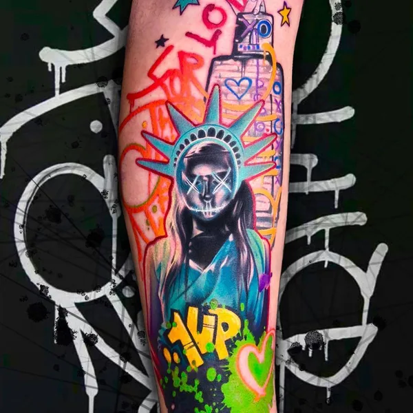 Авторская tattoo by Анжелика Карташева in Ростов-на-Дону