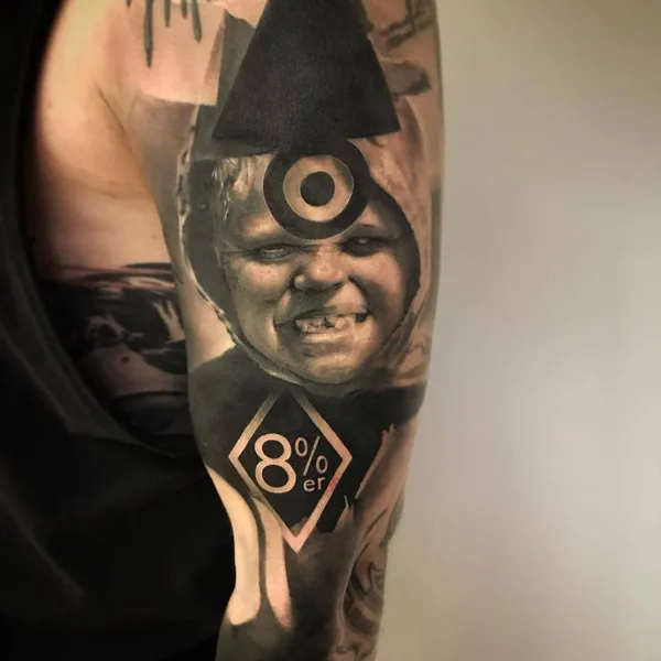 Хоррор tattoo by Neon Judas